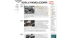 Desktop Screenshot of gsx1100.com